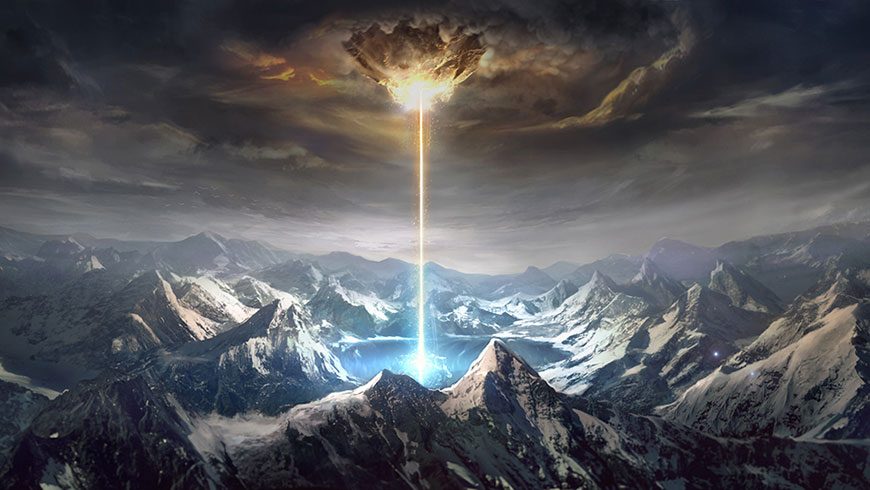 科幻场景外星武器场景壁纸