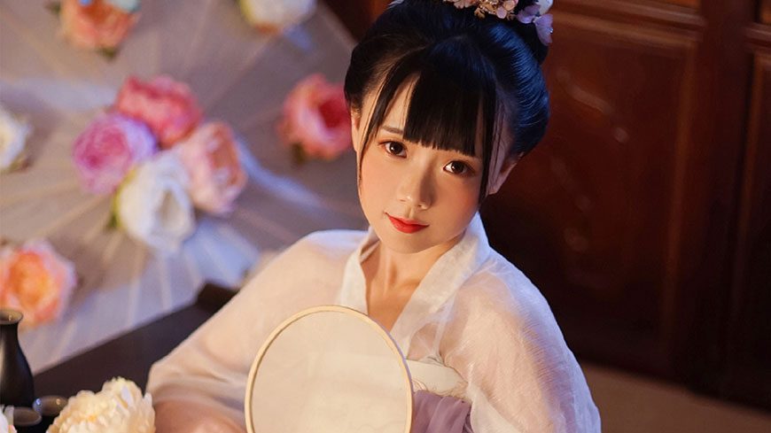 中国风唯美小清新美女图片壁纸