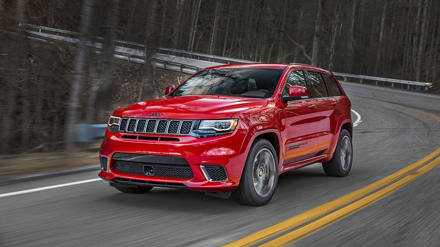 红色吉普JEEP越野车SUV自由侠壁纸