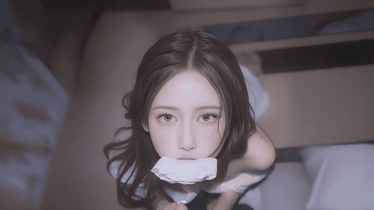 AI-AI美女桌面壁纸